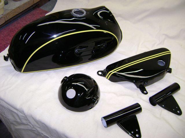 Yamaha 1970 RT1 Painted Body Kit